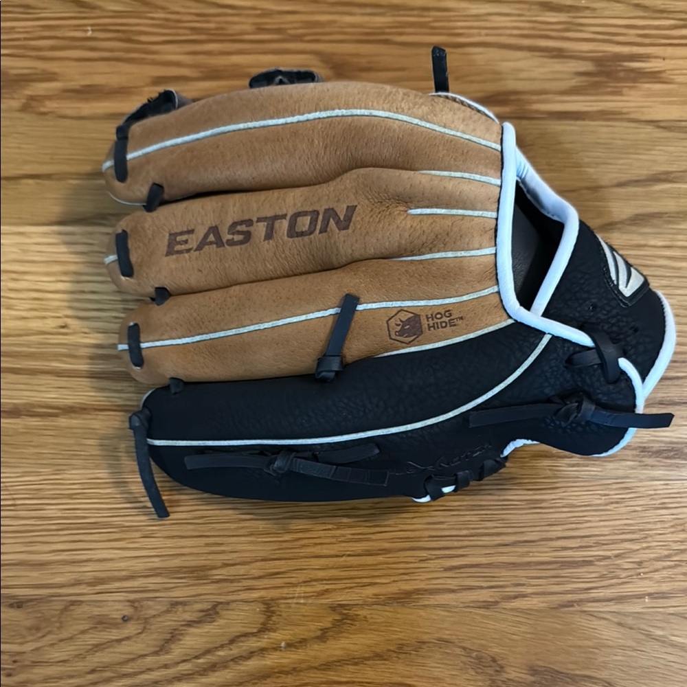 Easton Brown and Black Kids Baseball Glove